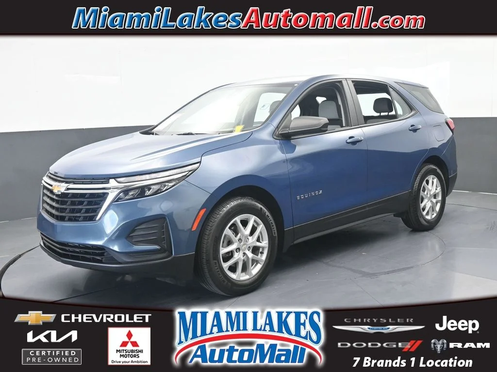 Used 2024 Lakeshore Blue Metallic Chevrolet LS image 1
