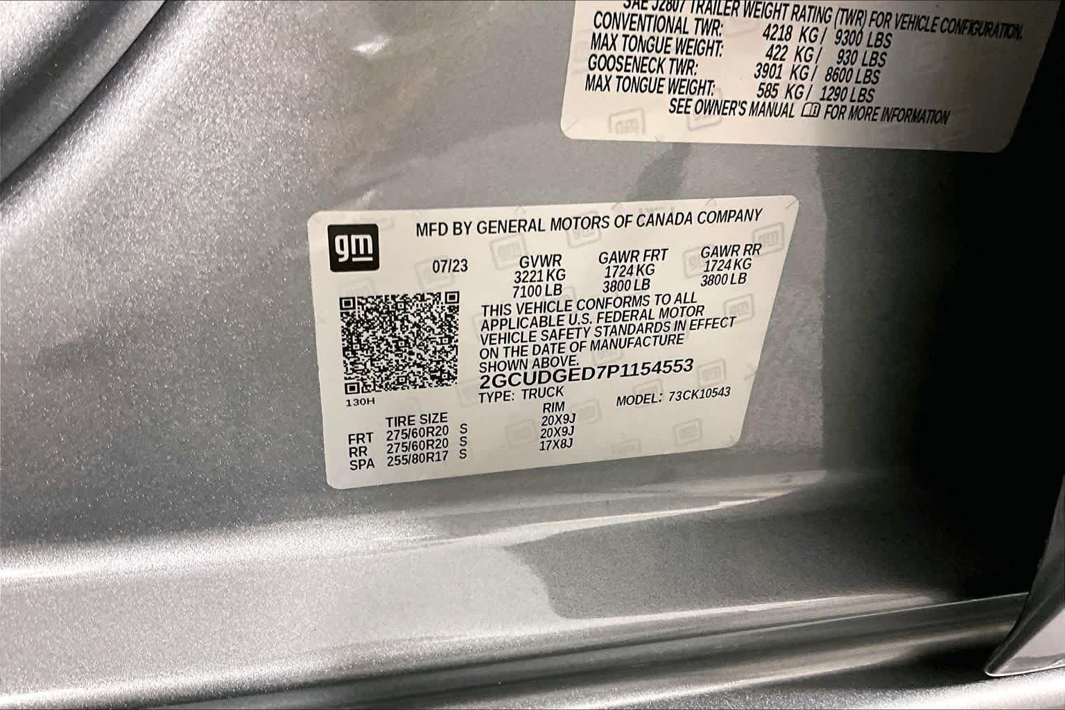 Certified Used 2023 STERLING GRAY METALLIC Chevrolet LTZ image 33