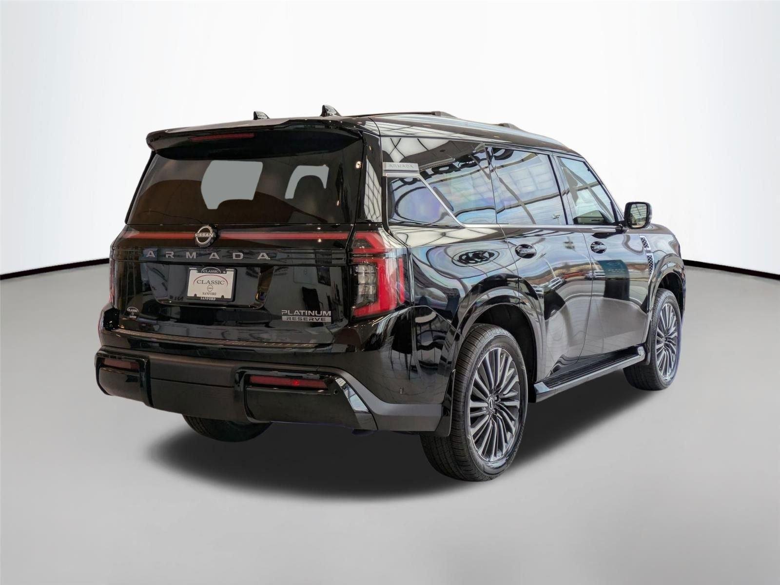 New 2025 Super Black Nissan Platinum Reserve image 6