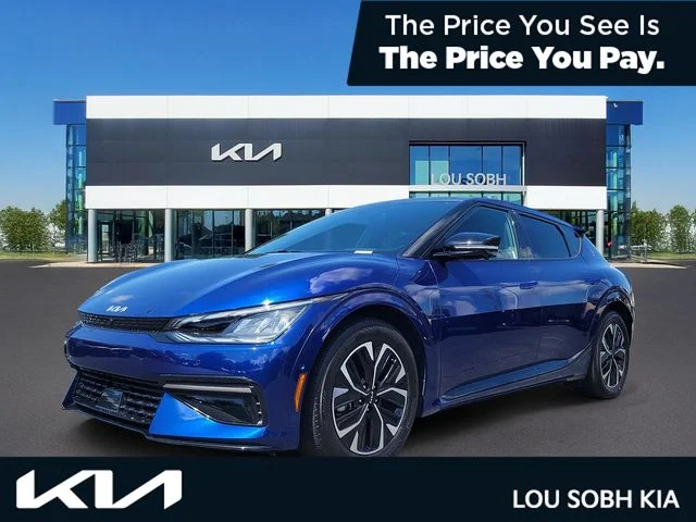 Certified Used 2024 Blue Kia GT-Line image 1