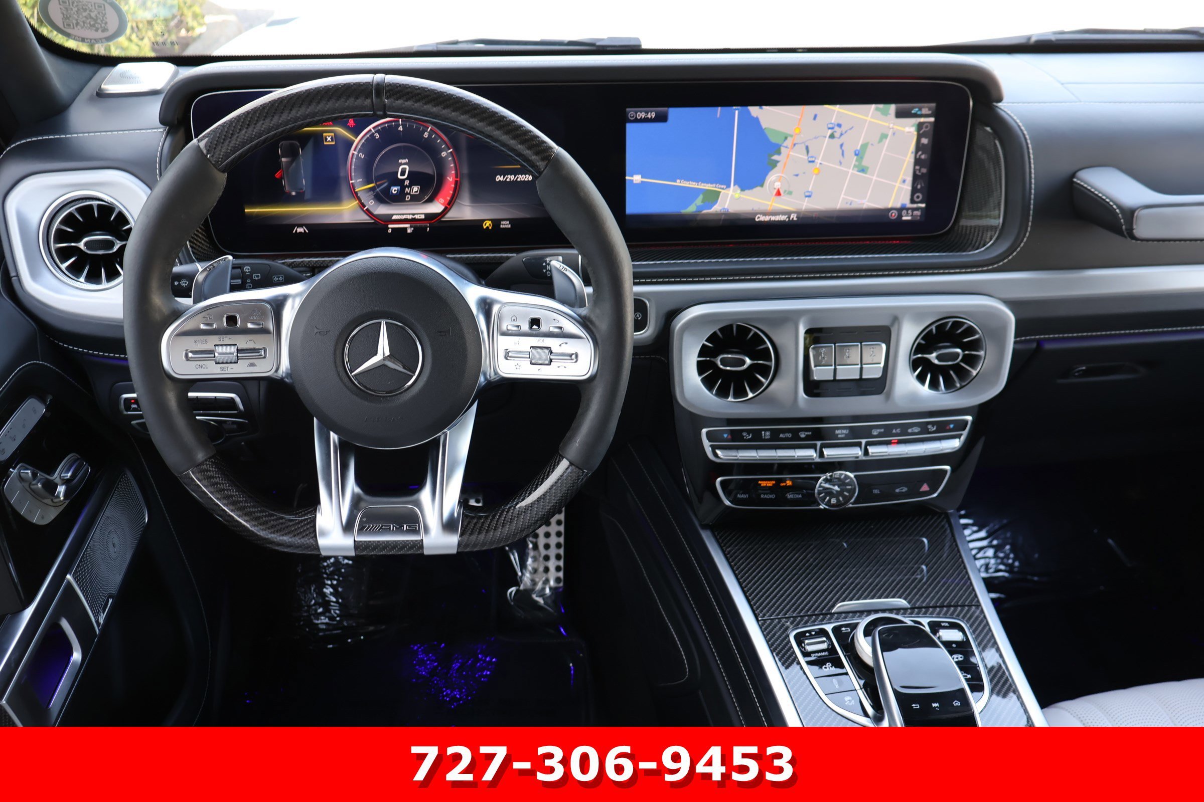 Used 2021 Polar White Mercedes-Benz AMG® G 63 image 21