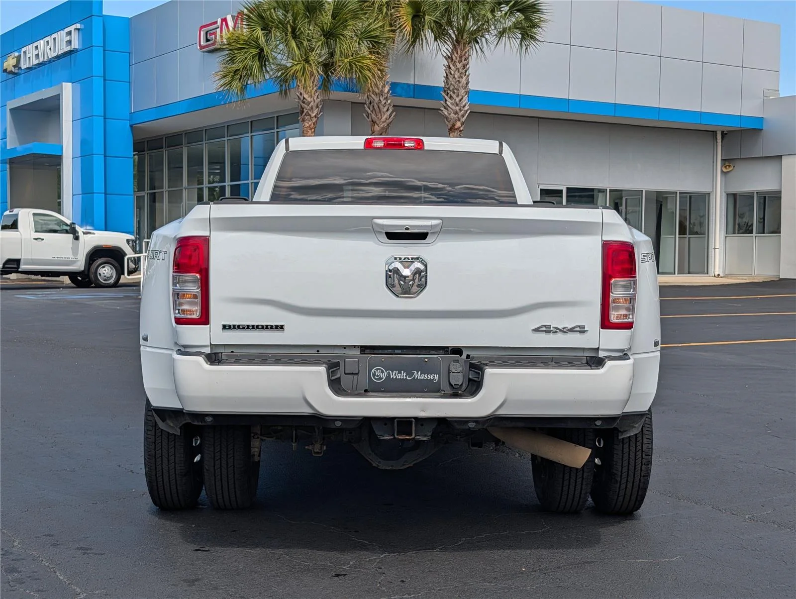Used 2023 Bright White Clearcoat Ram Big Horn image 4
