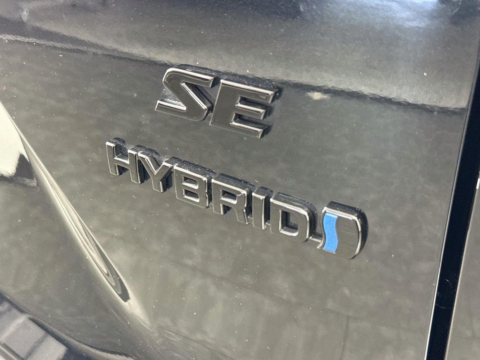 Used 2024 Jet Black Toyota Hybrid SE image 14