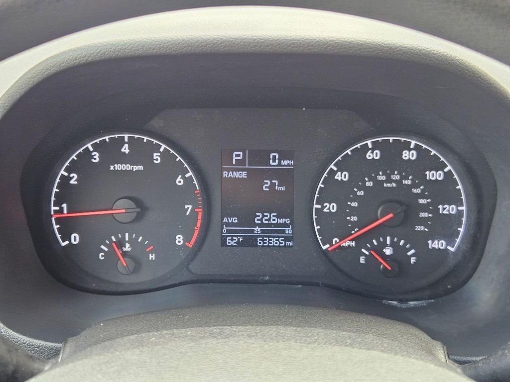 Used 2021 Pomegranate Red Metallic Hyundai SE image 14