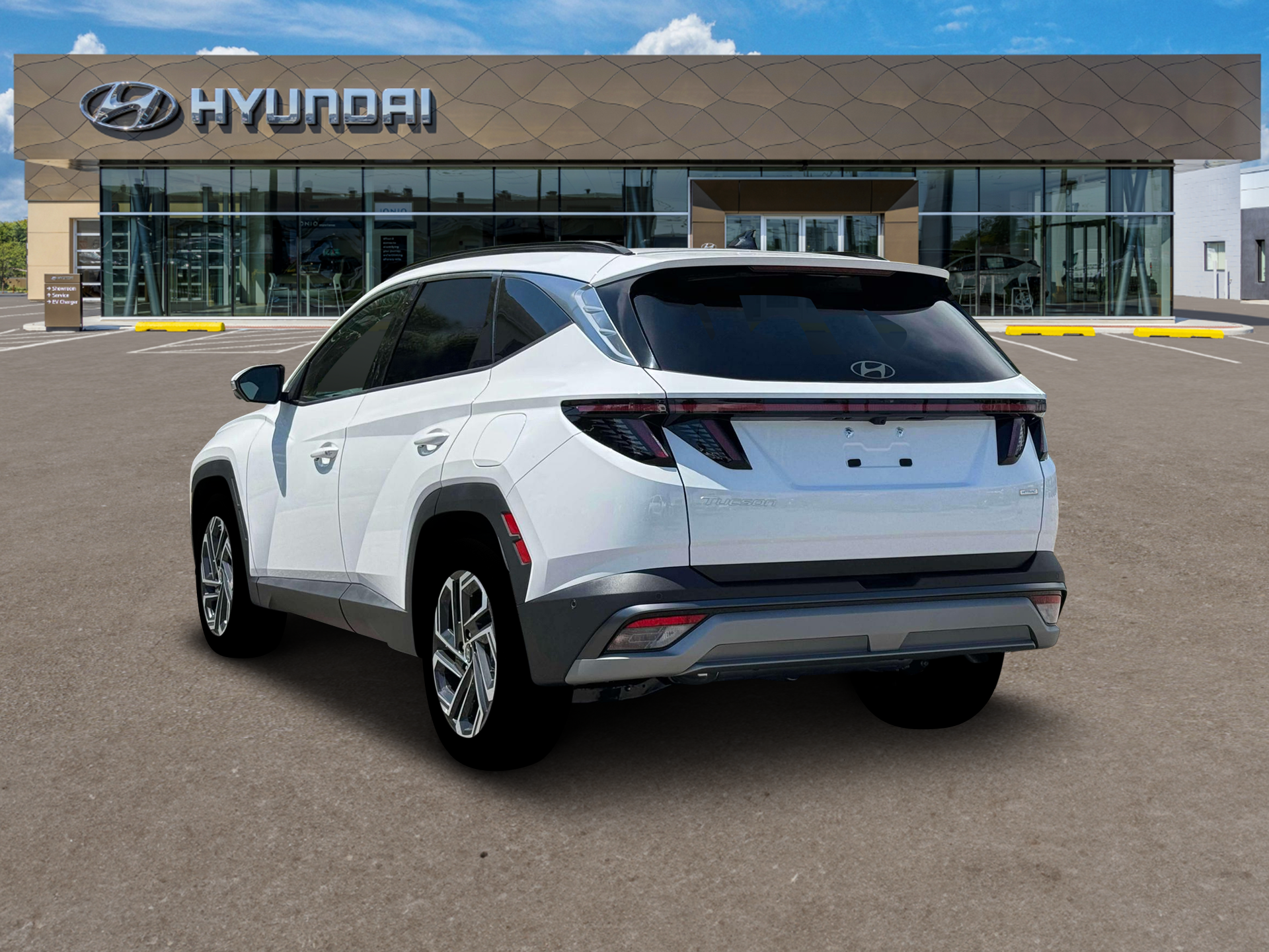 New 2026 Serenity White Pearl Hyundai Limited AWD image 5