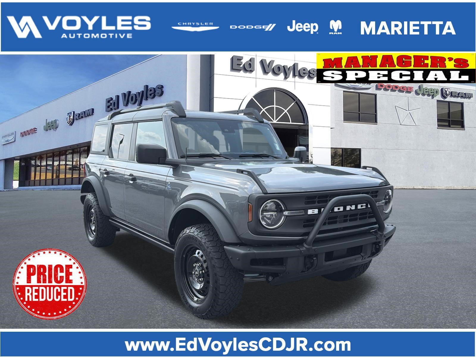2023 Ford Bronco 4-Door Black Diamond