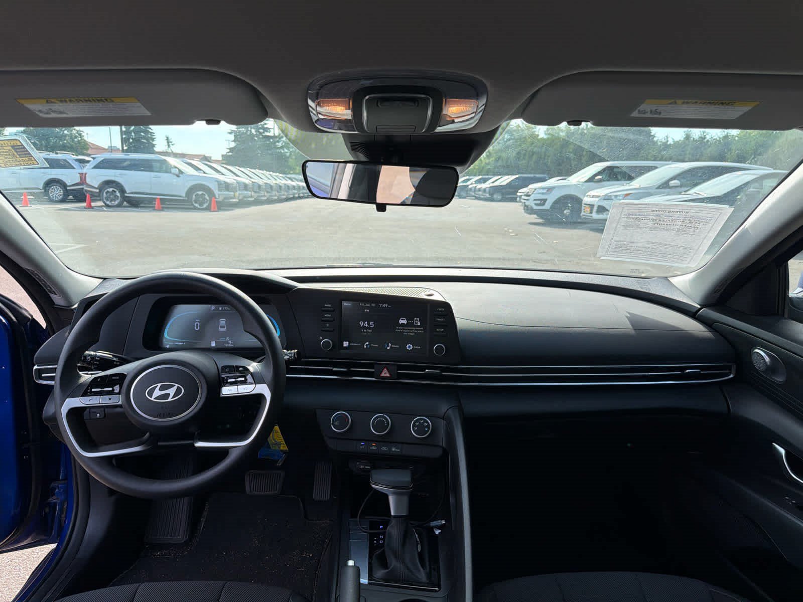 Certified Used 2025 Intense Blue Hyundai SE image 7
