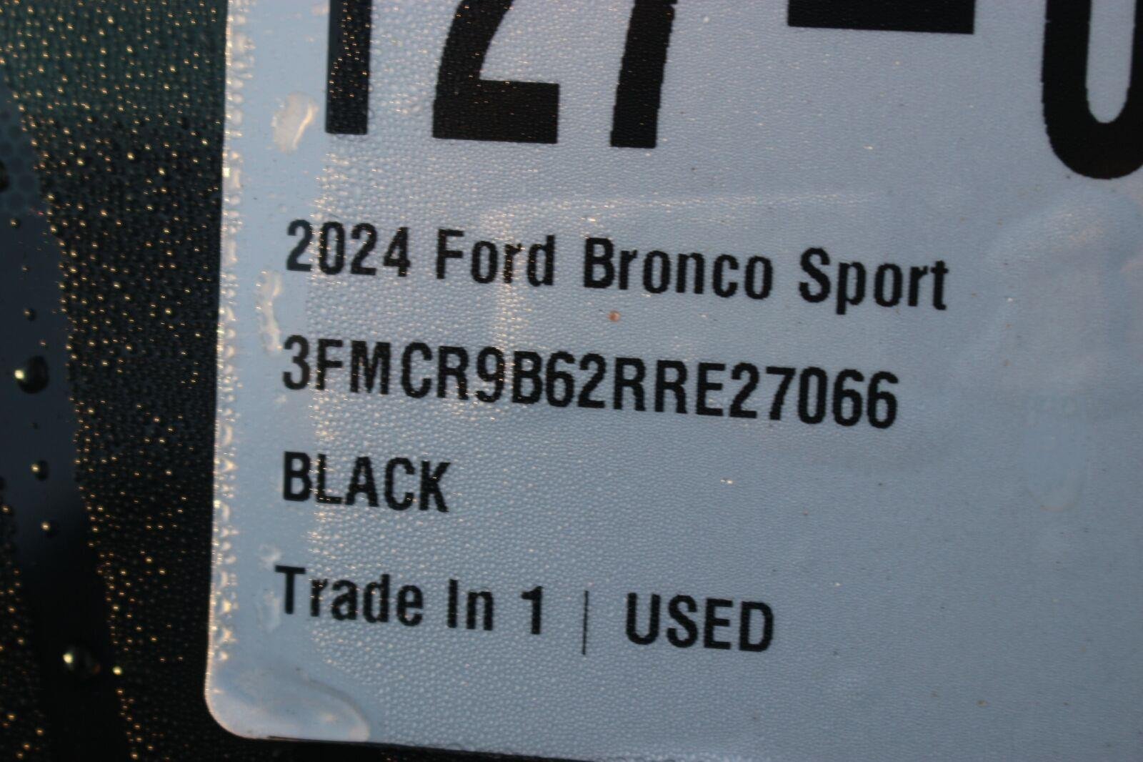 Used 2024 Shadow Black Ford Big Bend image 35
