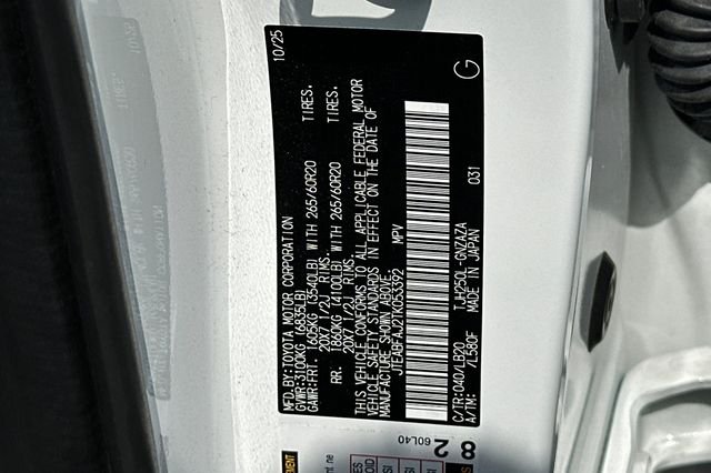Certified Used 2026 White Toyota Base image 38