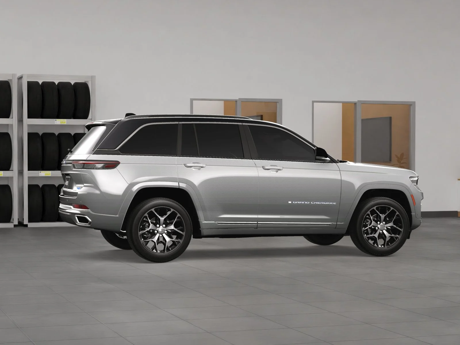 New 2024 Silver Zynith Jeep Summit Reserve 4xe image 35