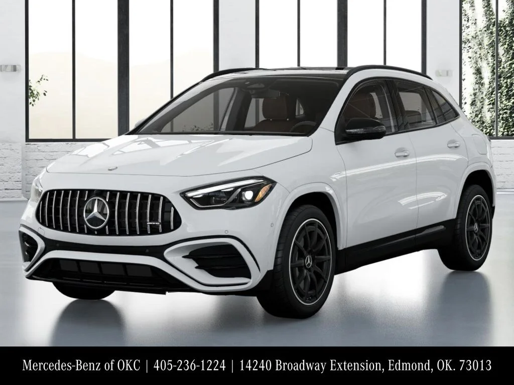 New 2026 White Mercedes-Benz GLA 35 AMG® image 1