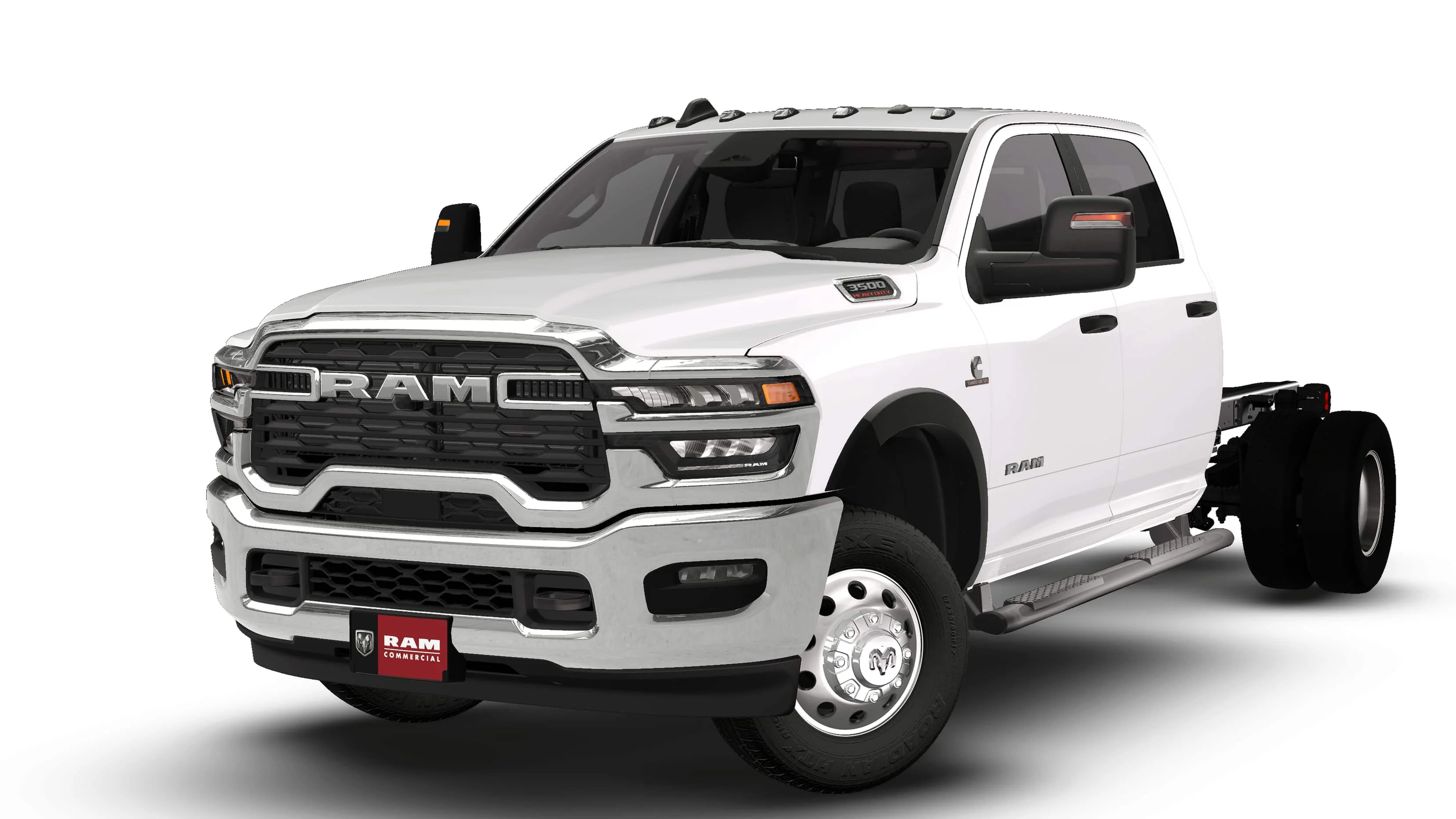 New 2027 Bright White Clear-Coat Paint RAM BIG HORN image 1