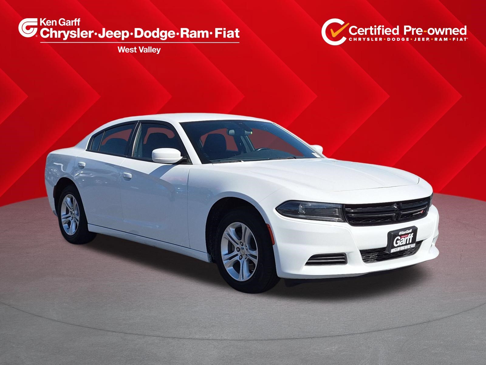 Certified Used 2022 White Knuckle Clearcoat Dodge SXT image 1