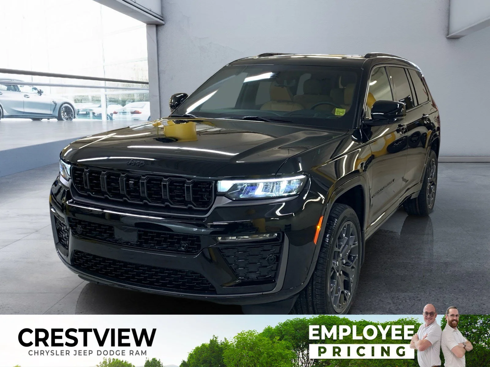 New 2026 Diamond Black Crystal Pearl Jeep Summit image 1