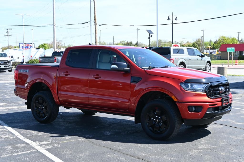 Certified Used 2023 Hot Pepper Red Metallic Tinted Clearcoat Ford Lariat image 7