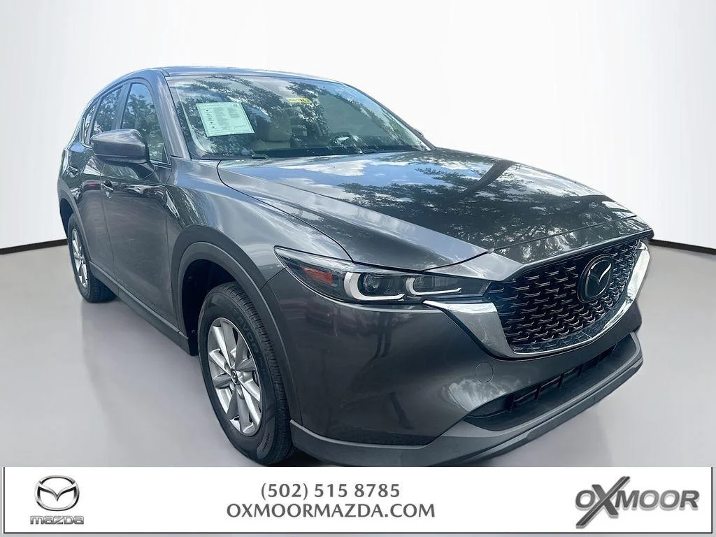 Certified Used 2023 Machine Gray Metallic Mazda 2.5 S Preferred Package image 1