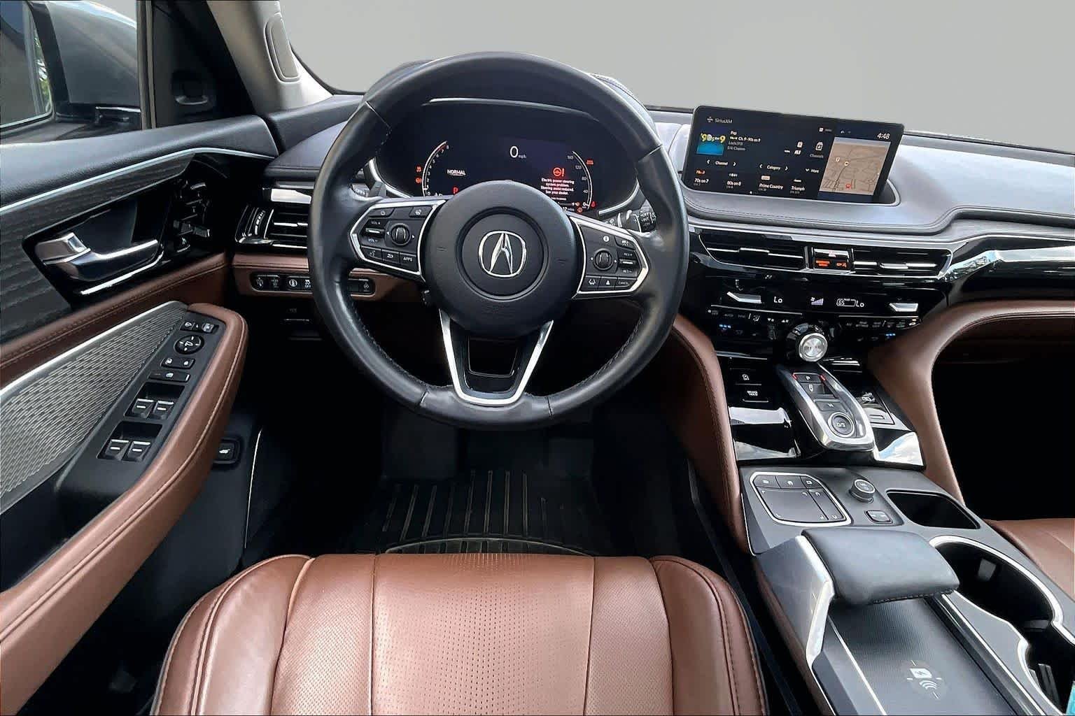 Used 2023 Liquid Carbon Metallic Acura w/Advance Package image 6
