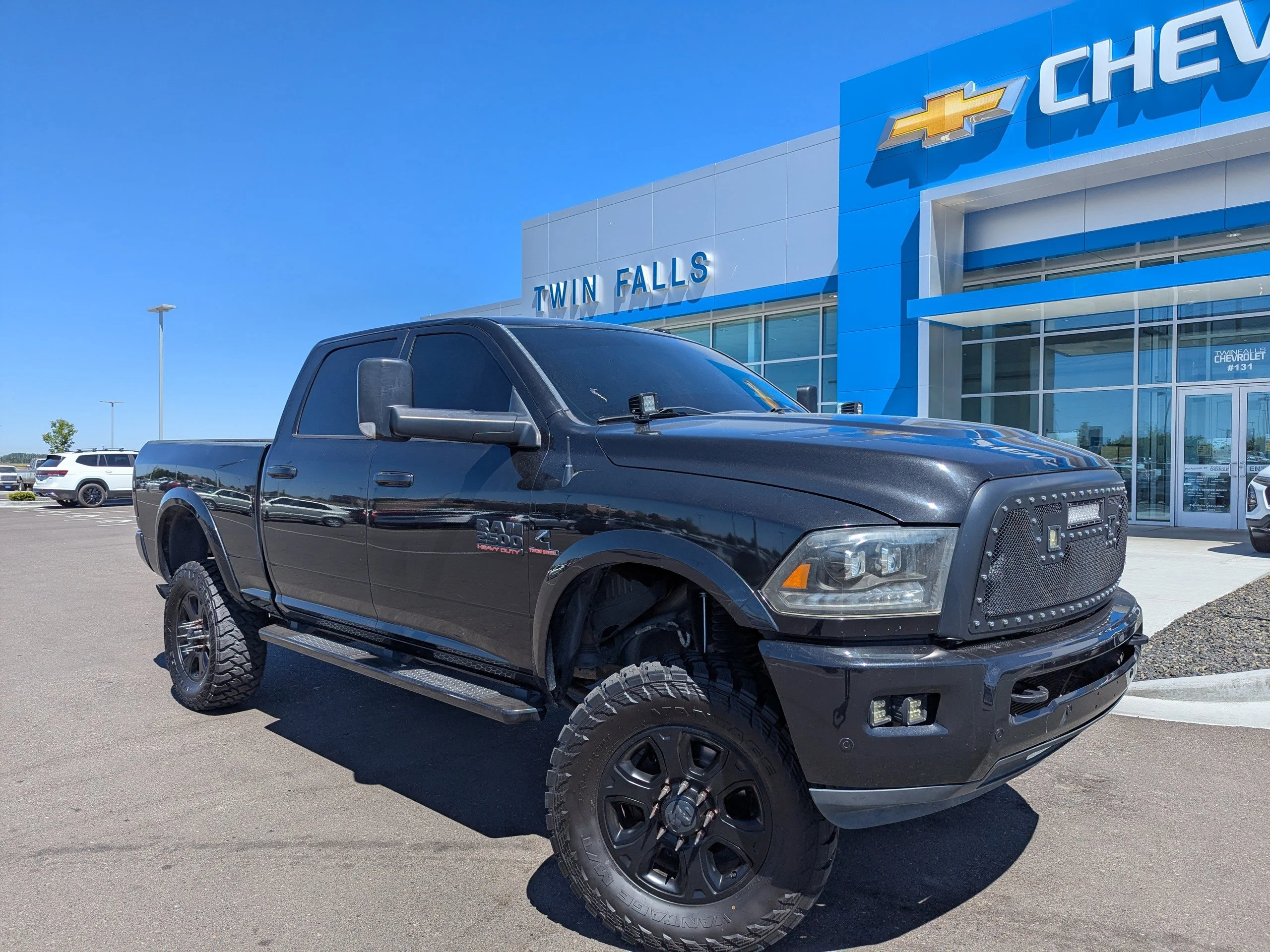 Used 2018 Brilliant Black Crystal Pearlcoat Ram Big Horn image 1