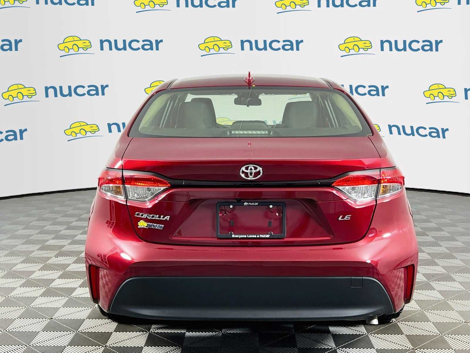 Certified Used 2026 Ruby Flare Pearl Toyota LE image 6