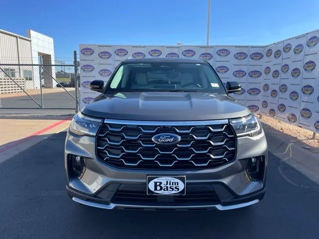 New 2026 Gray Metallic Ford Platinum image 3