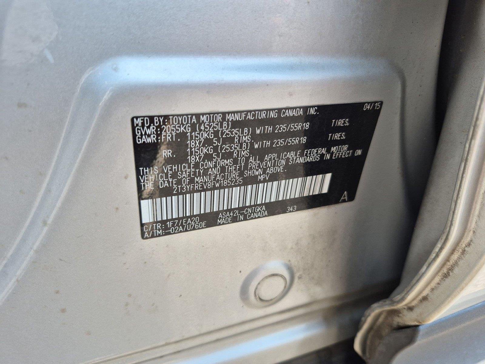 Used 2015 Classic Silver Metallic Toyota Limited image 41