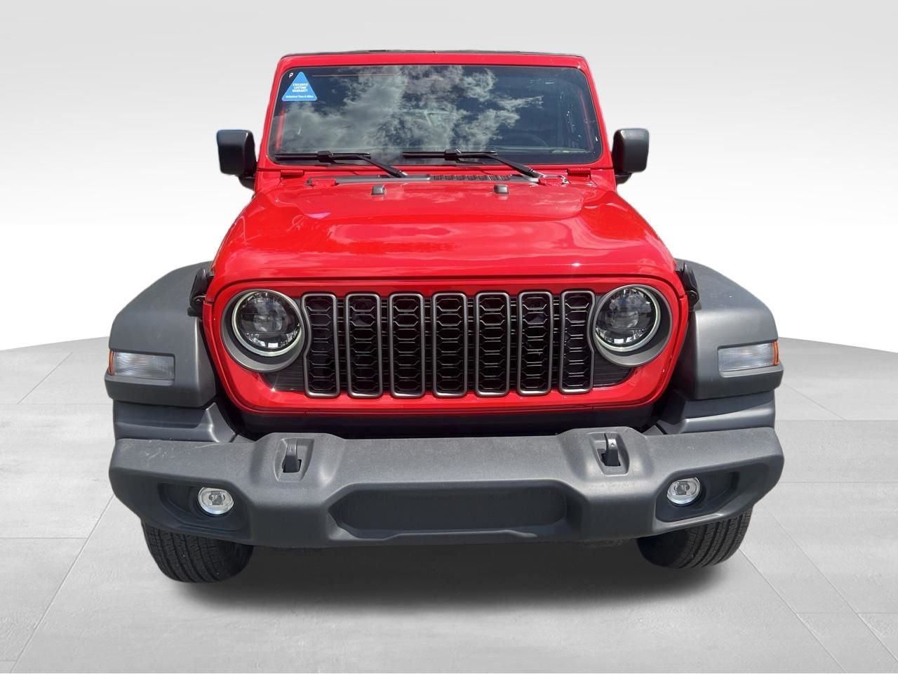 New 2026 Firecracker Red Clear-Coat Exterior Paint Jeep Sport S image 9