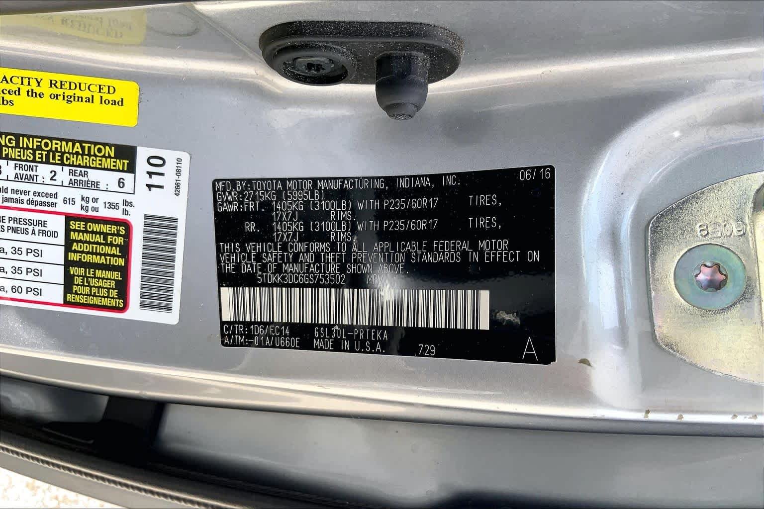 Used 2016 Silver Sky Metallic Toyota LE image 36