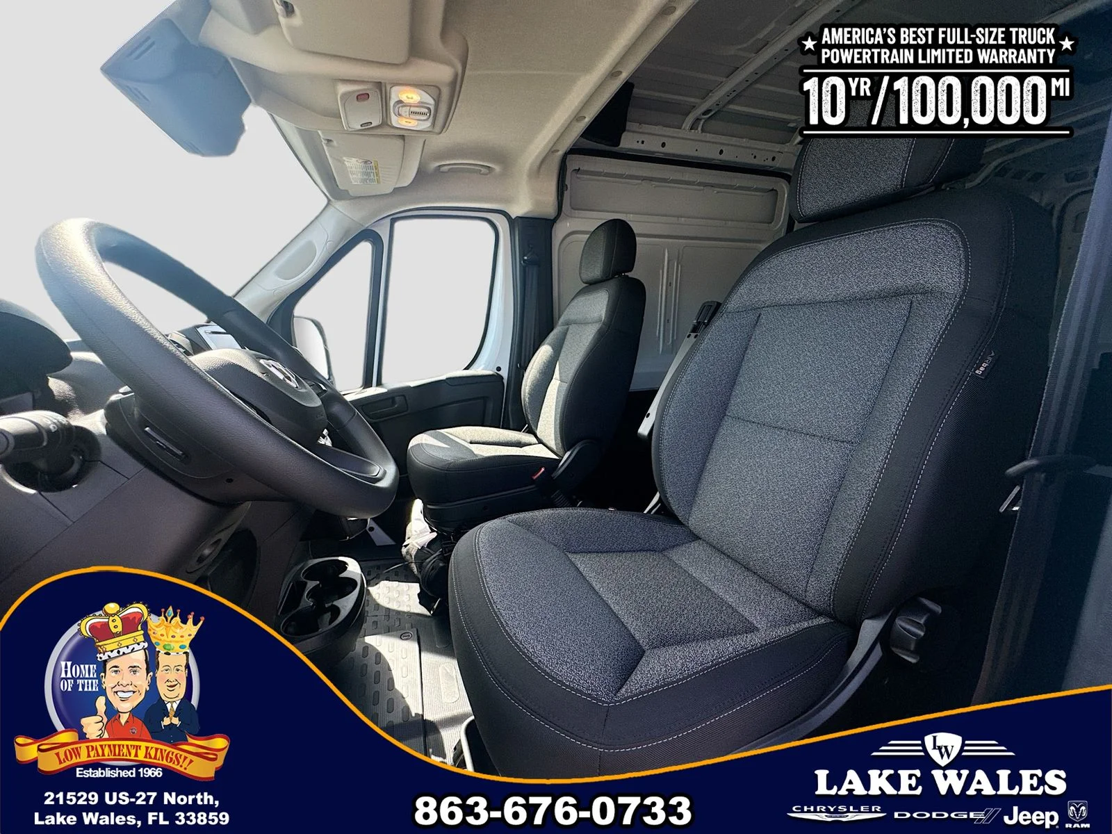 New 2026 Bright White Clearcoat RAM High Roof image 18