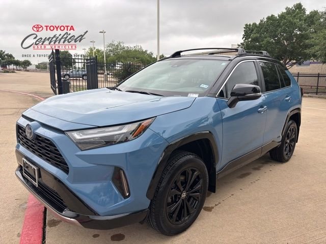 Certified Used 2024 Blue Toyota XSE image 1