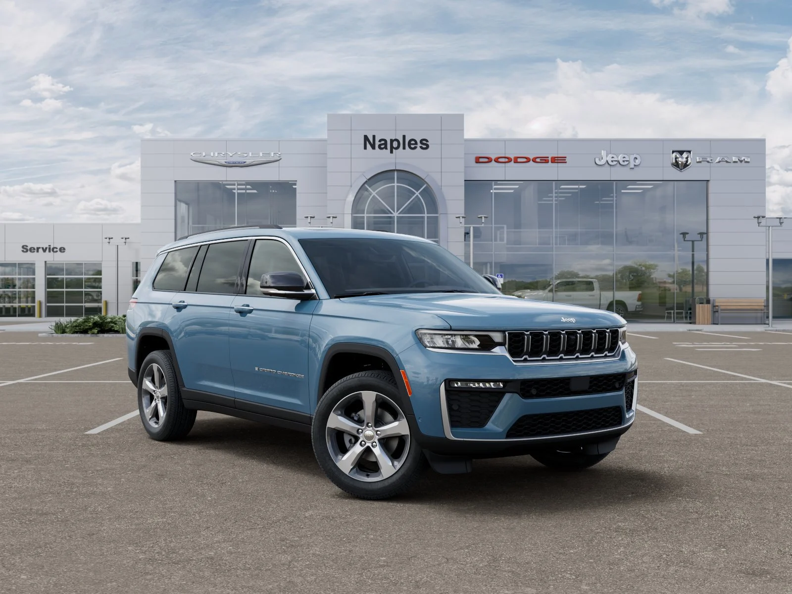 New 2026 Steel Blue Jeep Limited image 5