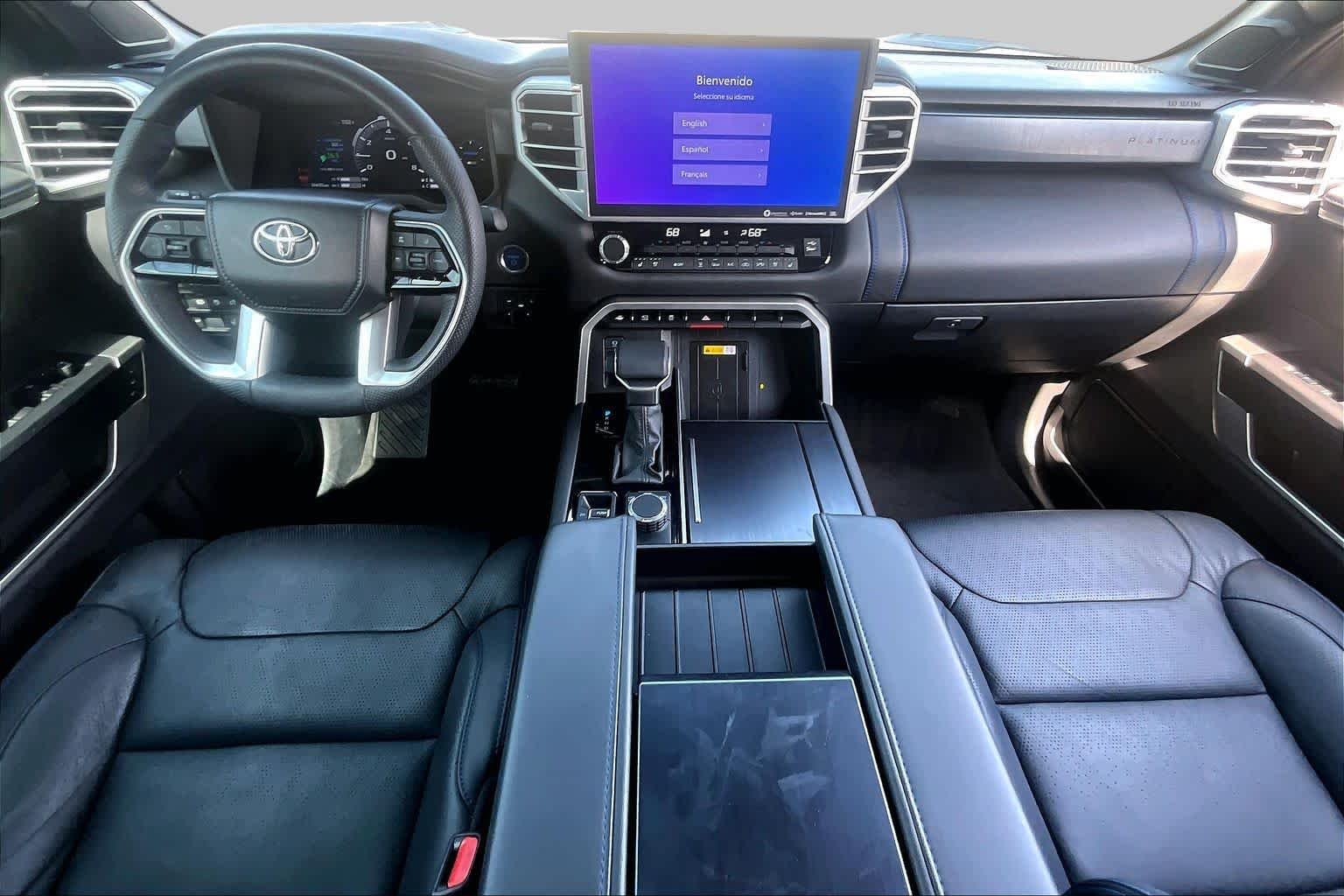Used 2024 Celestial Silver Metallic Toyota Platinum Hybrid image 16