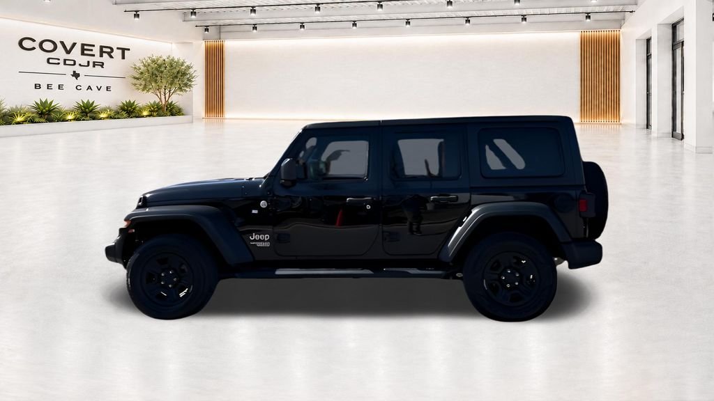 Used 2021 Black Jeep Unlimited Sport image 6