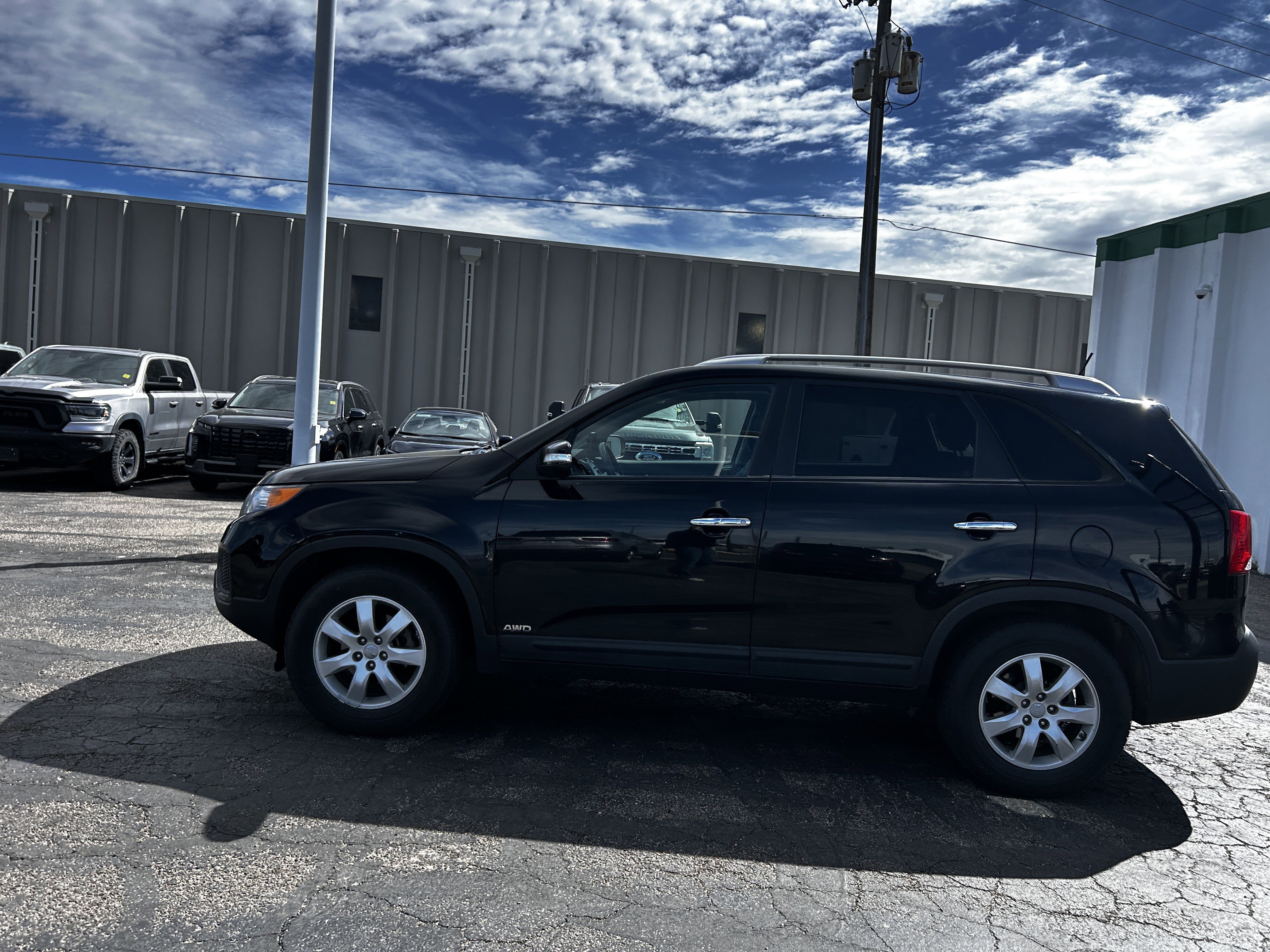 Used 2012 Kia Sorento LX with VIN 5XYKTDA29CG244204 for sale in Cheyenne, WY