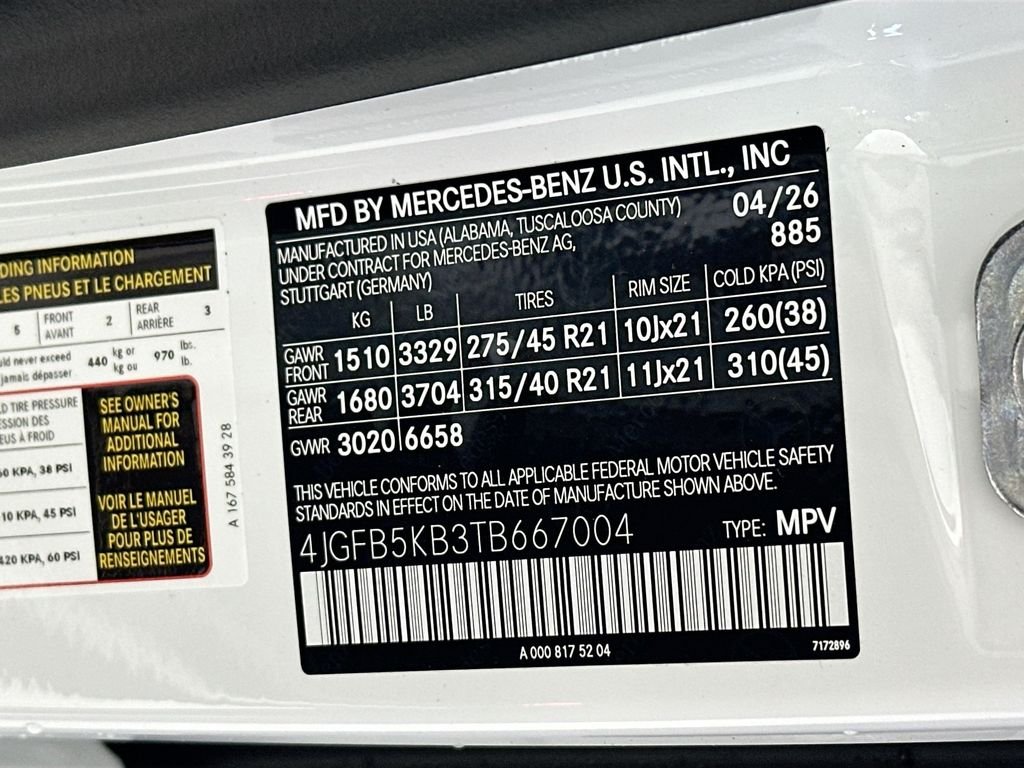 New 2026 MANUFAKTUR Moonlight White Metallic Mercedes-Benz GLE 450 image 34
