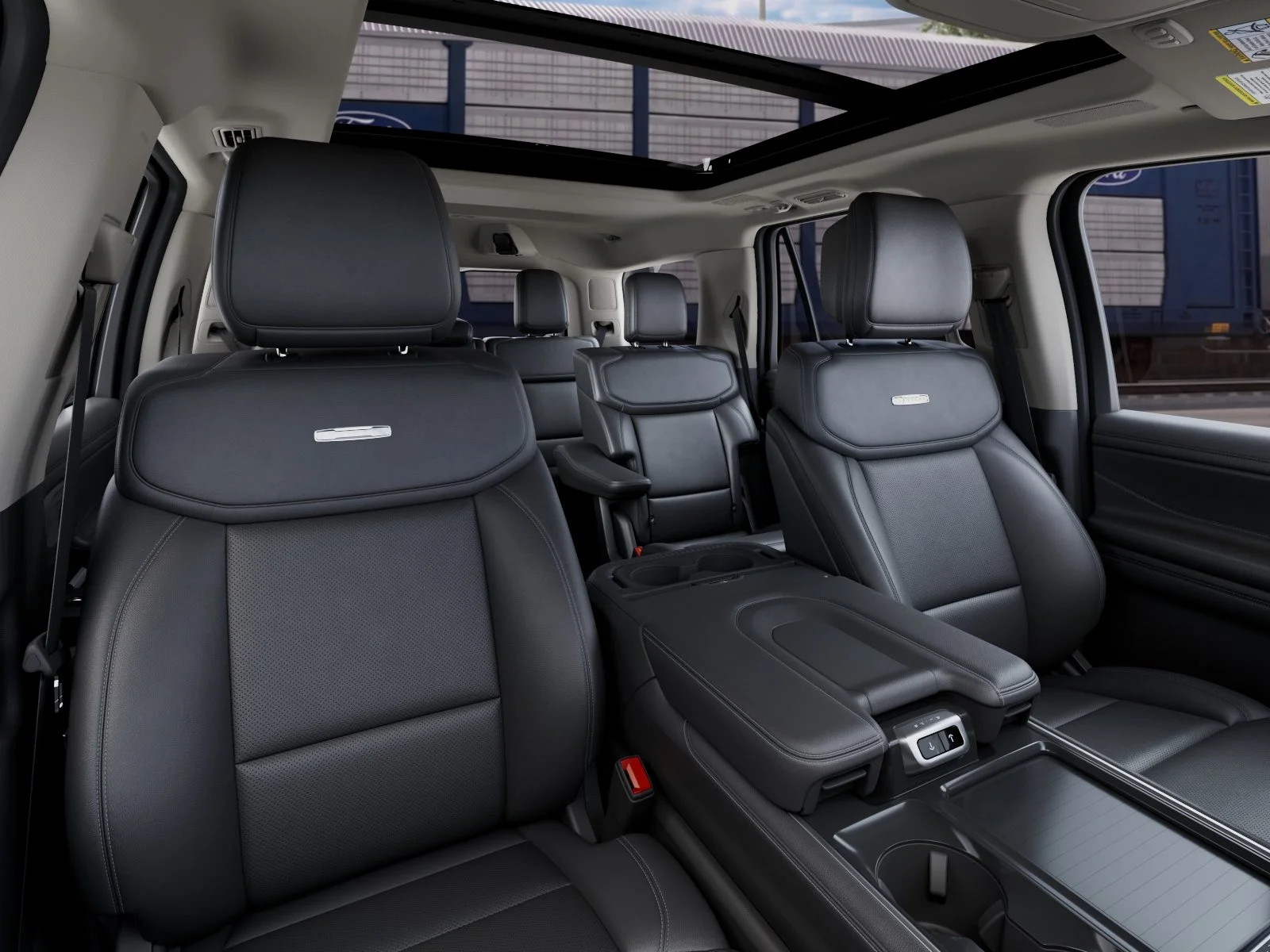 New 2027 Agate Black Metallic Ford Platinum image 10