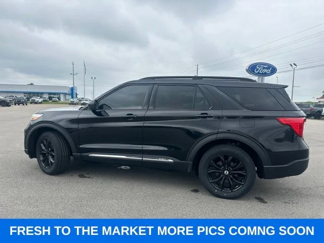 Used 2022 Agate Black Metallic Ford XLT image 25