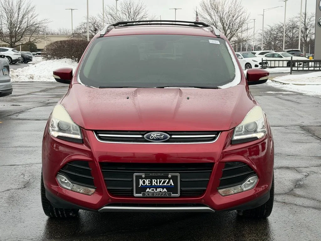 Used 2013 Red Ford Titanium image 2