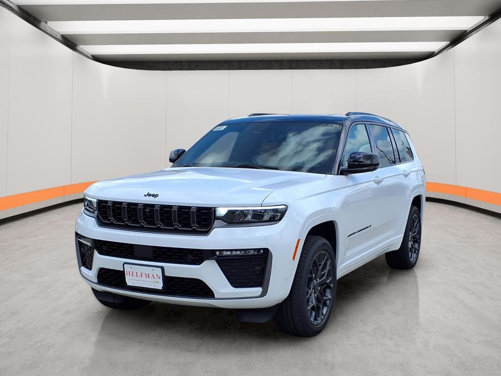 New 2026 Bright White Clear-Coat Exterior Paint Jeep Summit image 3