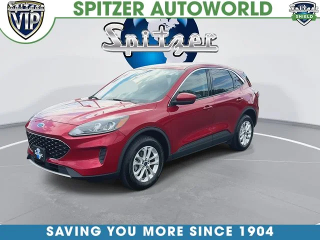 Used 2020 Rapid Red Metallic Tinted Clearcoat Ford SE image 4
