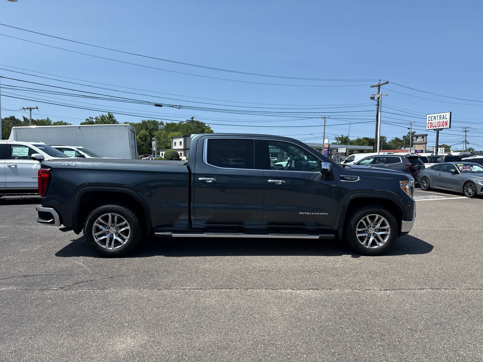 Used 2019 DARK SKY METALLIC GMC SLT image 6