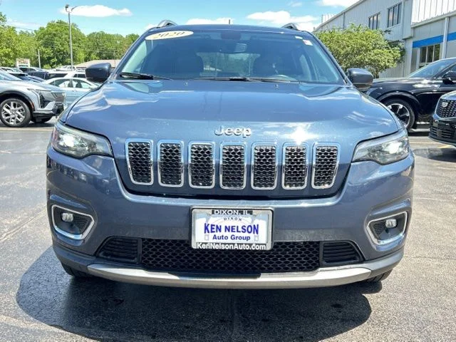 Used 2020 Jeep Cherokee Limited with VIN 1C4PJMDX4LD642602 for sale in Dixon, IL