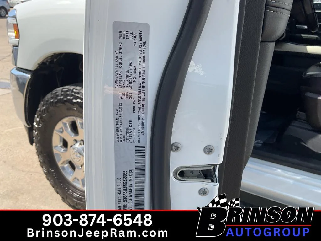 Used 2024 Bright White Clearcoat Ram Laramie image 32