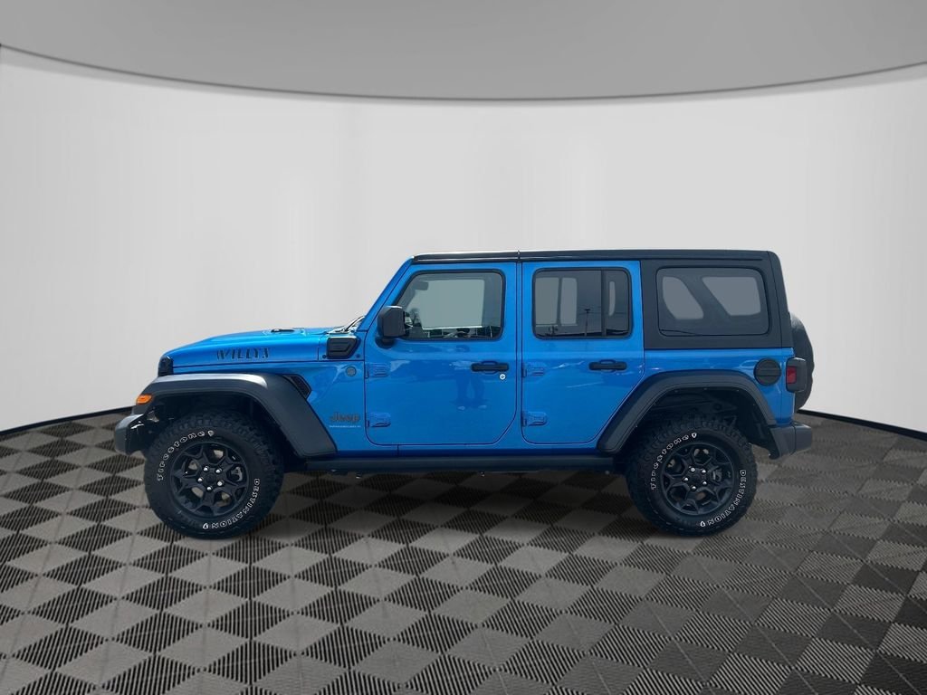 Used 2023 Blue Jeep Willys 4xe image 2