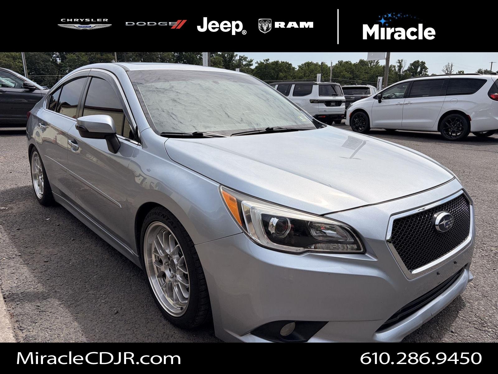 Used 2015 Ice Silver Metallic Subaru 3.6R Limited image 1