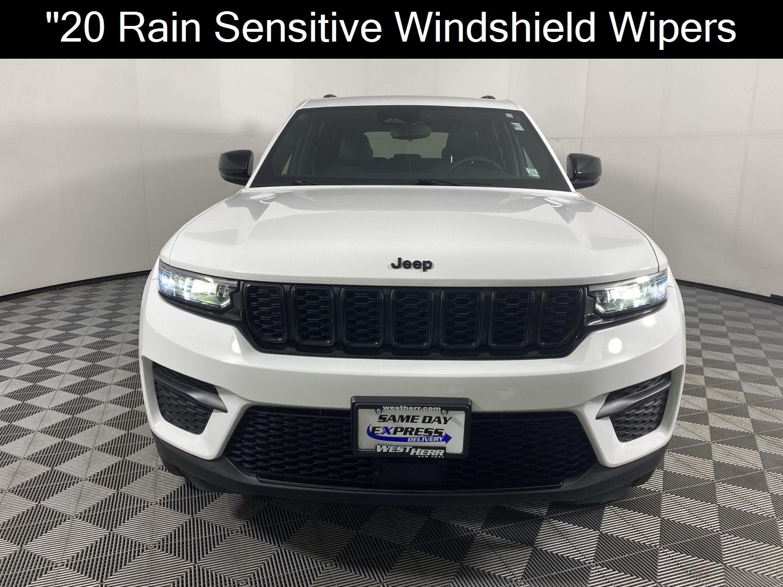 Used 2023 Bright White Clearcoat Jeep Altitude X image 7