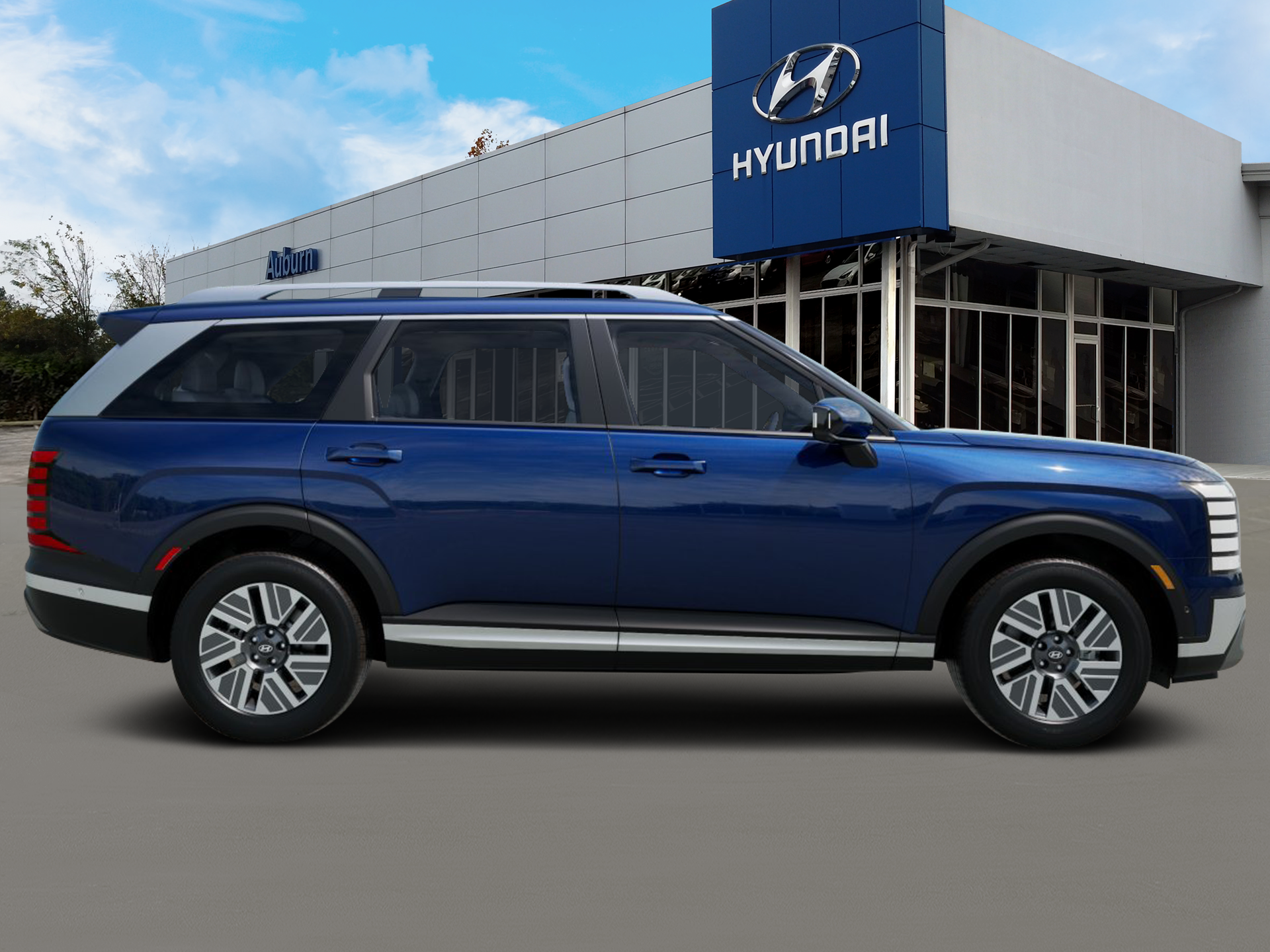 New 2026 Blue Hyundai Blue SEL Premium 8P image 6