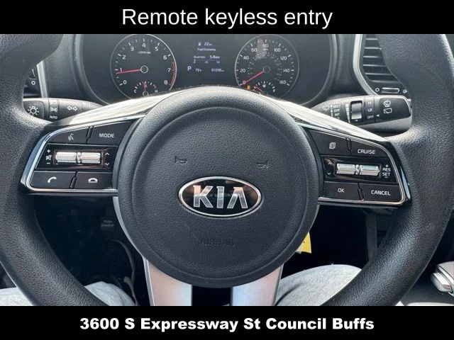 Used 2021 Gray Kia LX image 12