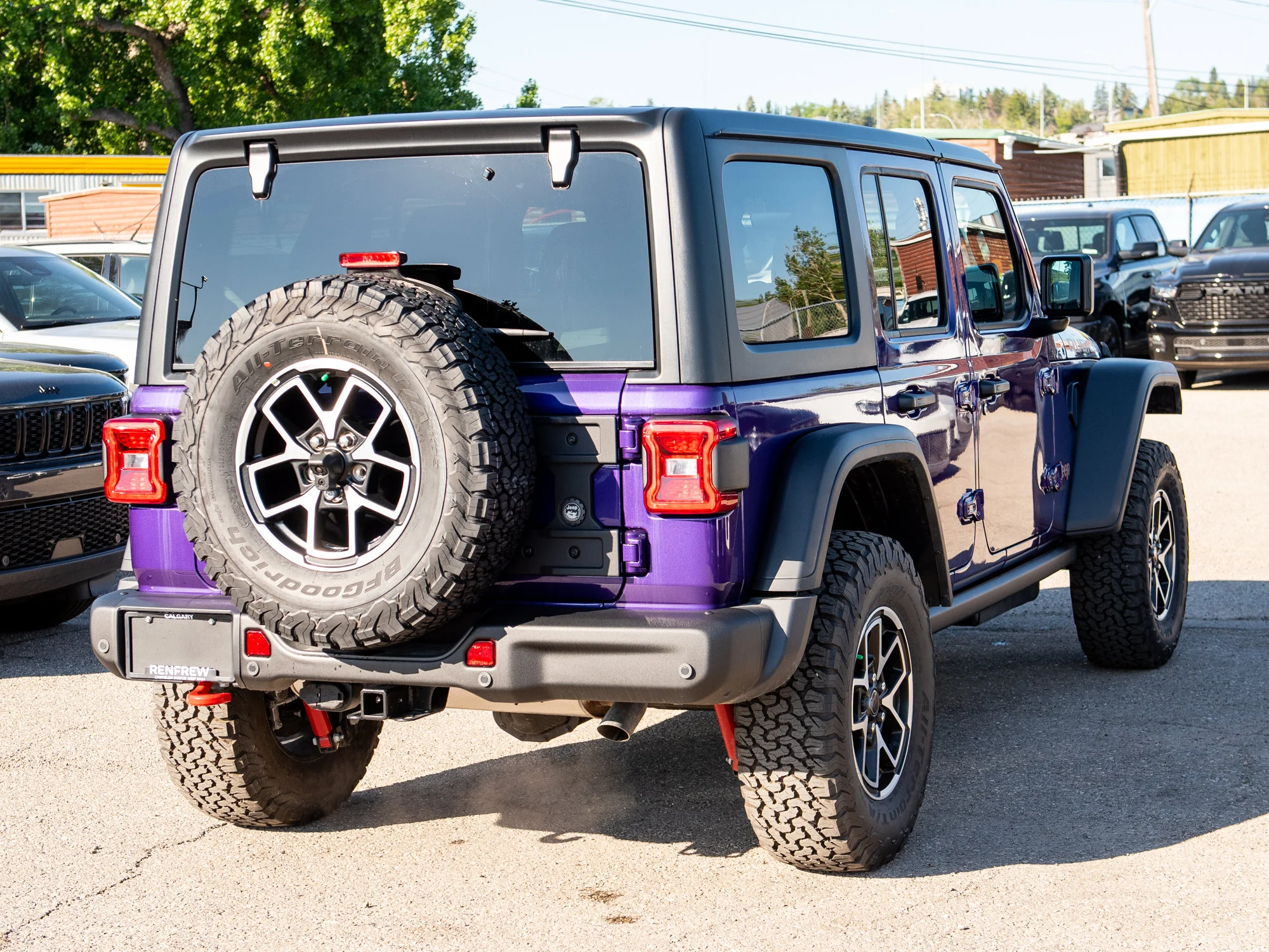 New 2026 reign Jeep Rubicon* 4 Door 4x4, Nappa Leather, Steel Bumpers, Safety Group image 5