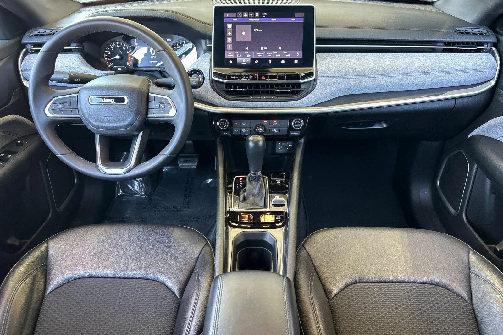 Used 2024 Bright White Clearcoat Jeep Latitude image 13