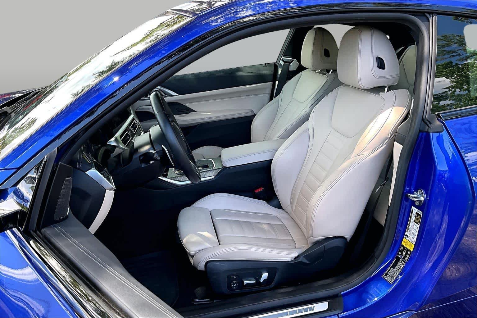 Used 2021 Portimao Blue Metallic BMW M440i xDrive image 8